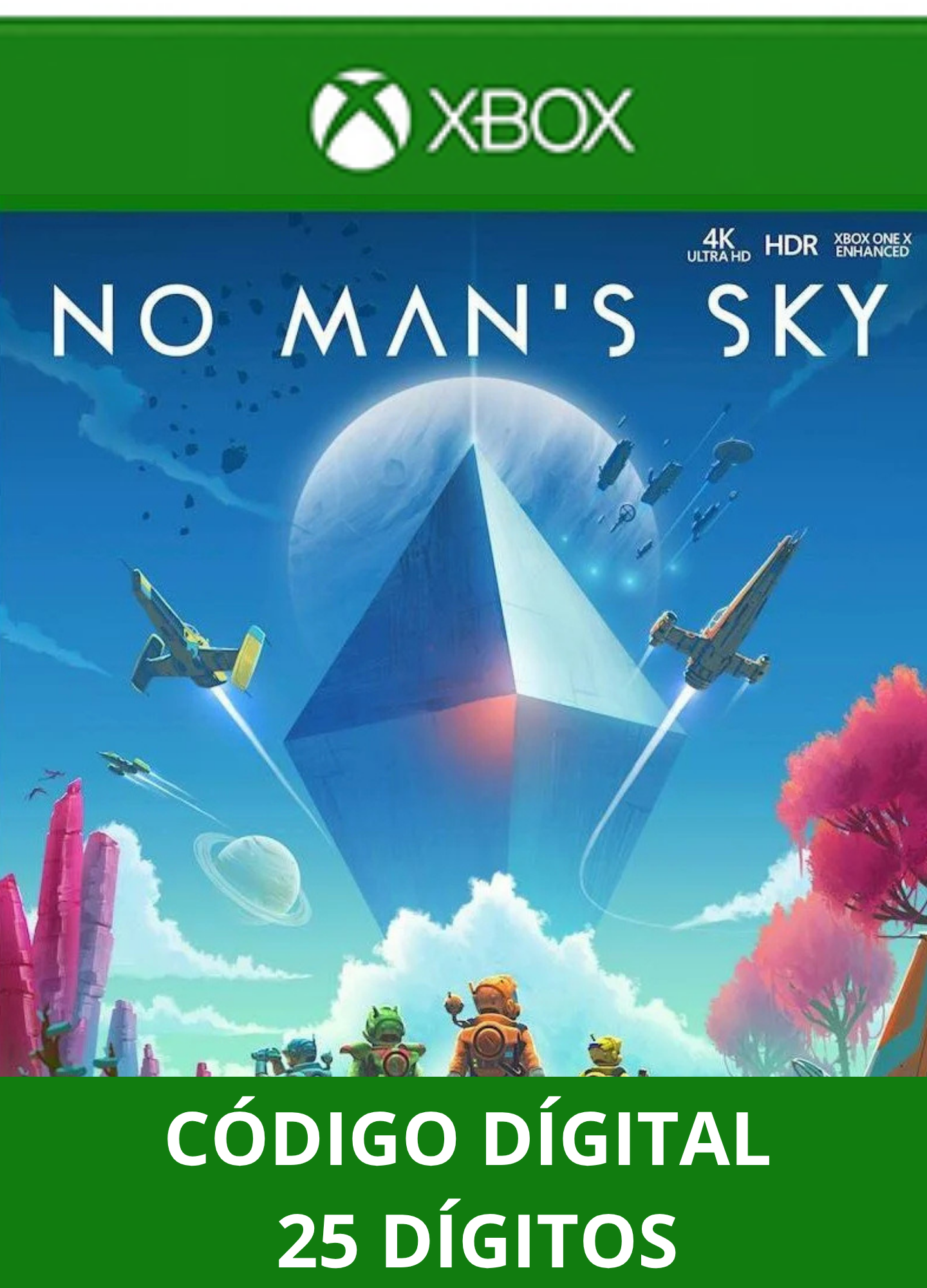 NO MANS SKY XBOX ONE/SERIES Código 25 Digítos