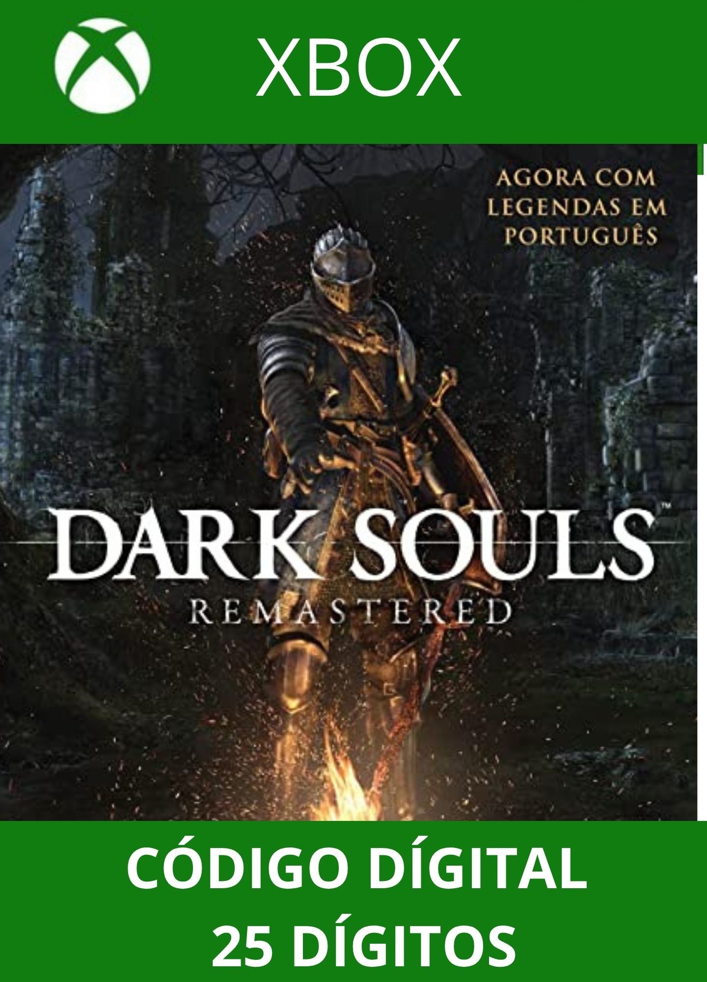 DARK SOULS 1 XBOX ONE/SERIES Código 25 Digítos