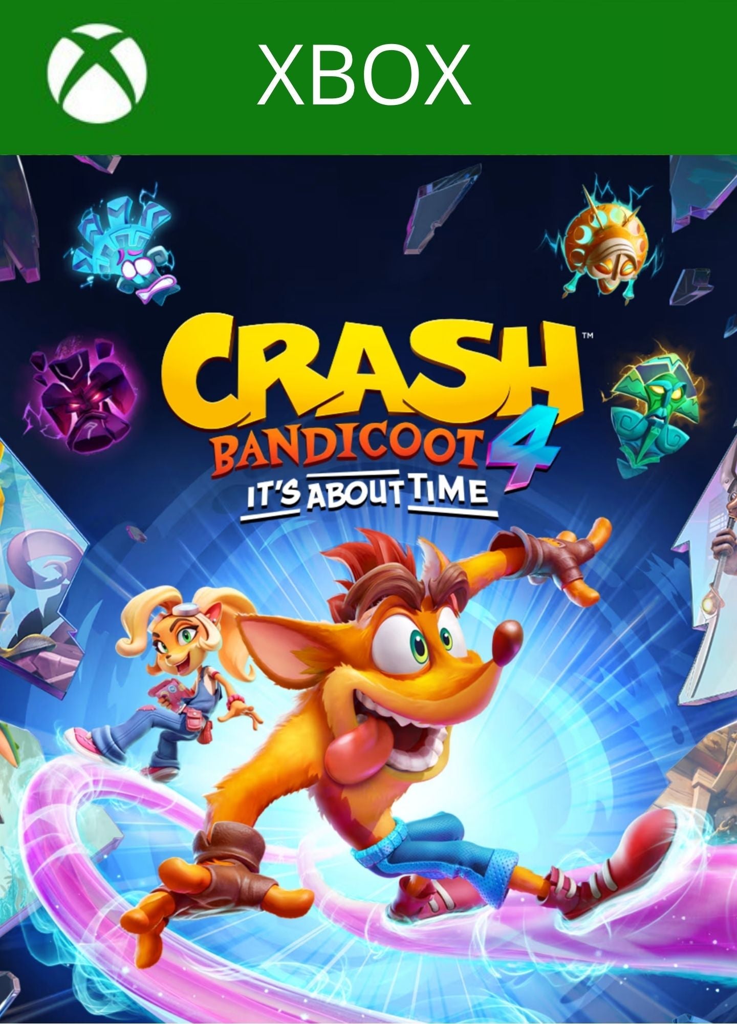 Crash Bandicoot 4: It's About Time XBOX ONE/SERIES Código 25 Digítos