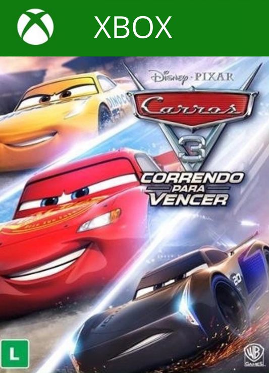 Carros 3: Correndo Para Vencer Xbox One/Series Mídia Digital