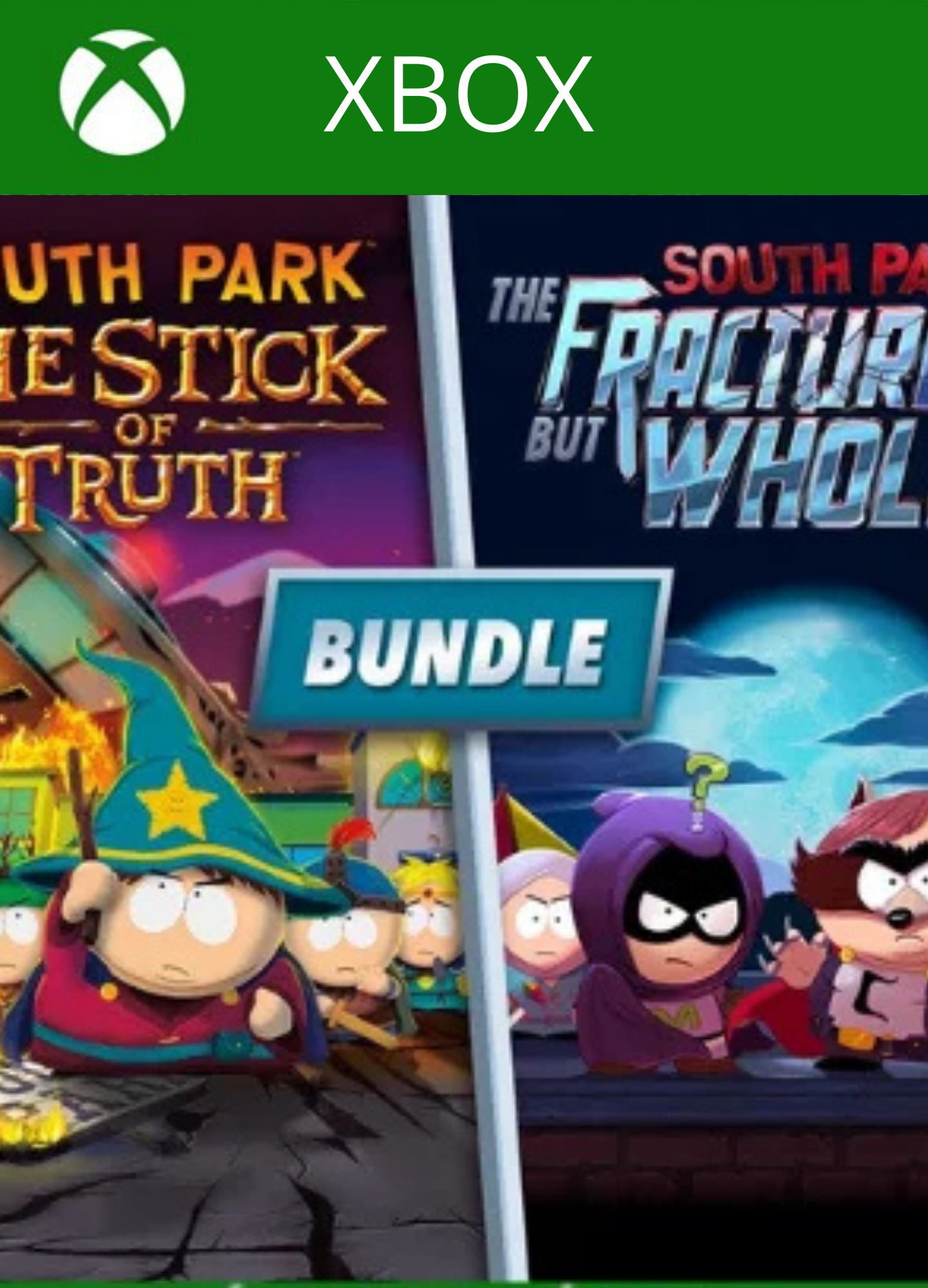 Conjunto: South Park: The Stick Of Truth + The Fractured But Whole  Xbox One/Series Mídia Digital