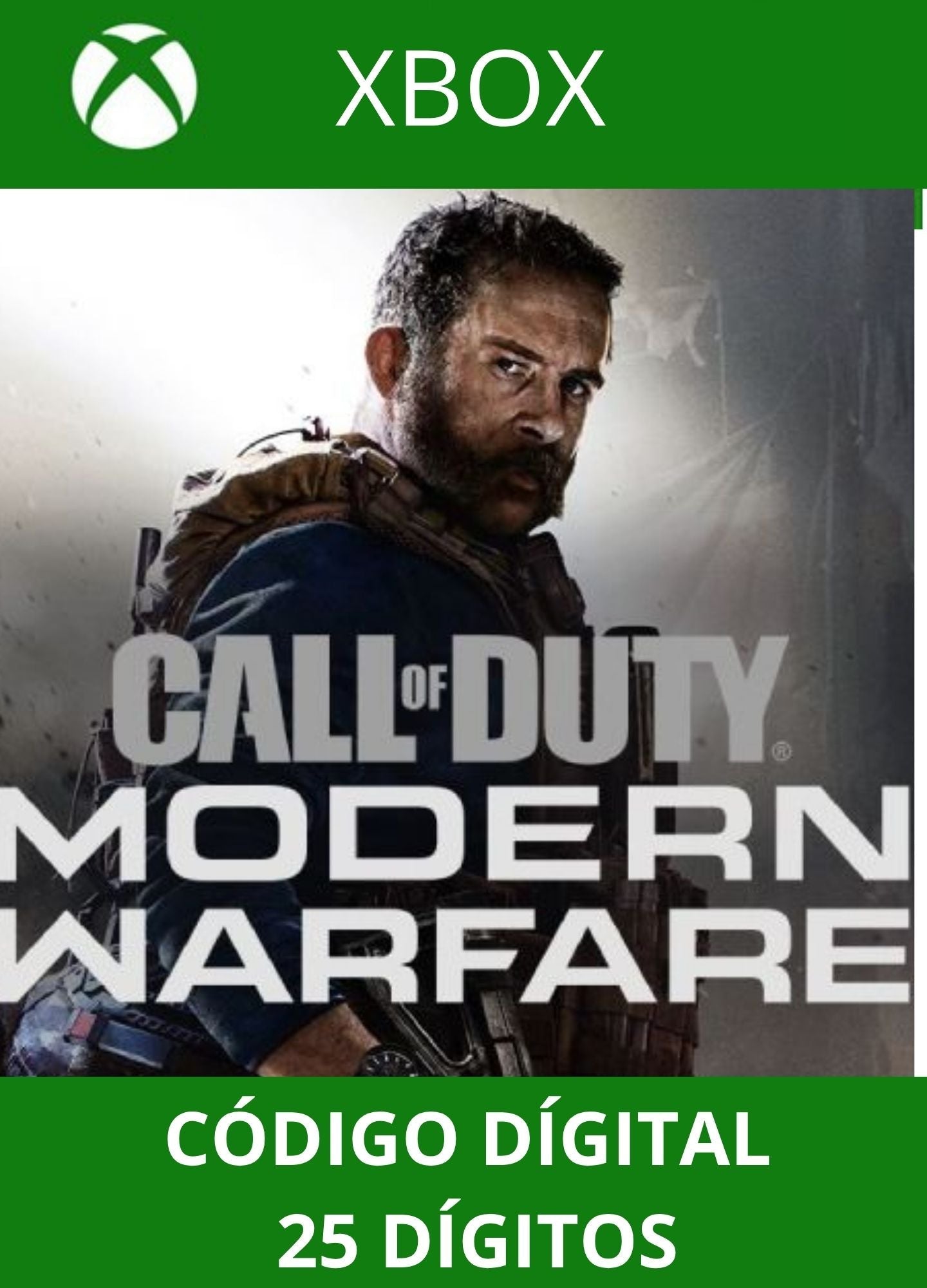 Call of Duty: MODERN WARFARE 2019 XBOX ONE/SERIES Código 25 Digítos