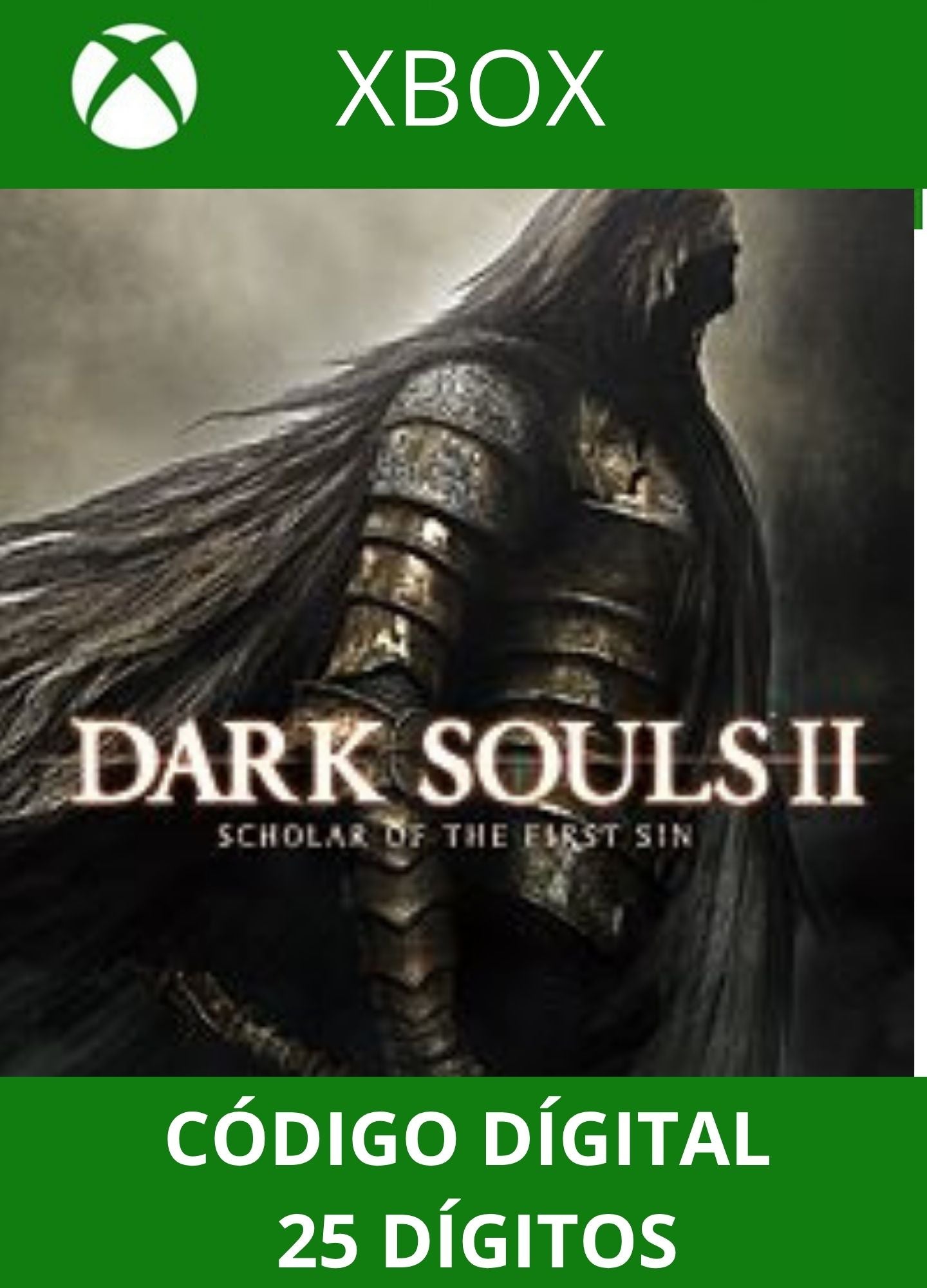Dark souls 2 Xbox One/Series Código 25 Digítos