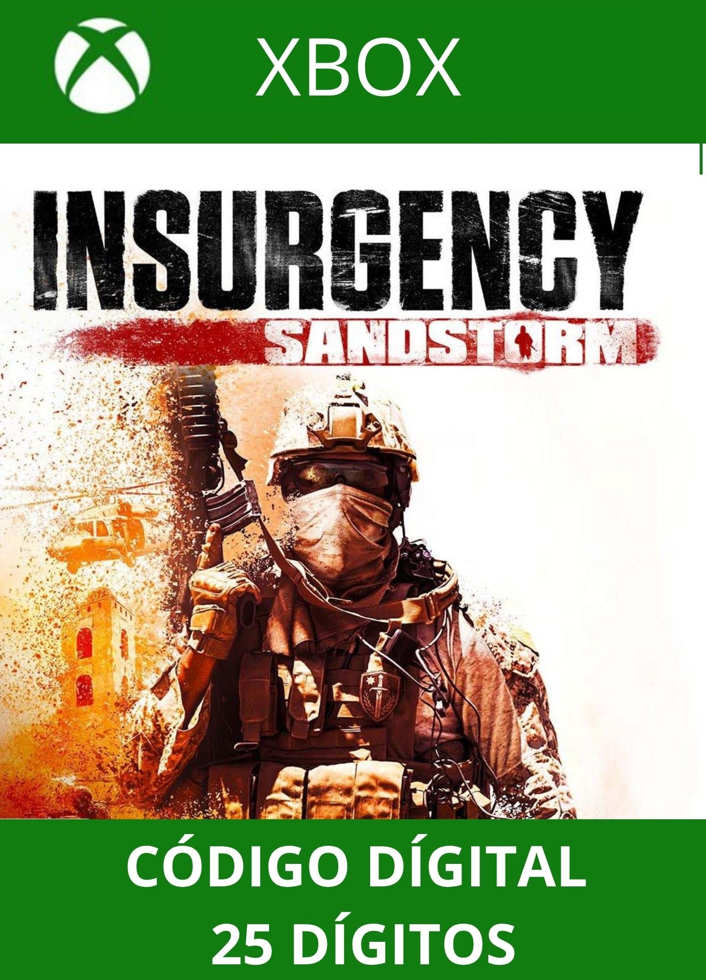 Insurgency: Sandstorm XBOX ONE/SERIES Código 25 Digítos