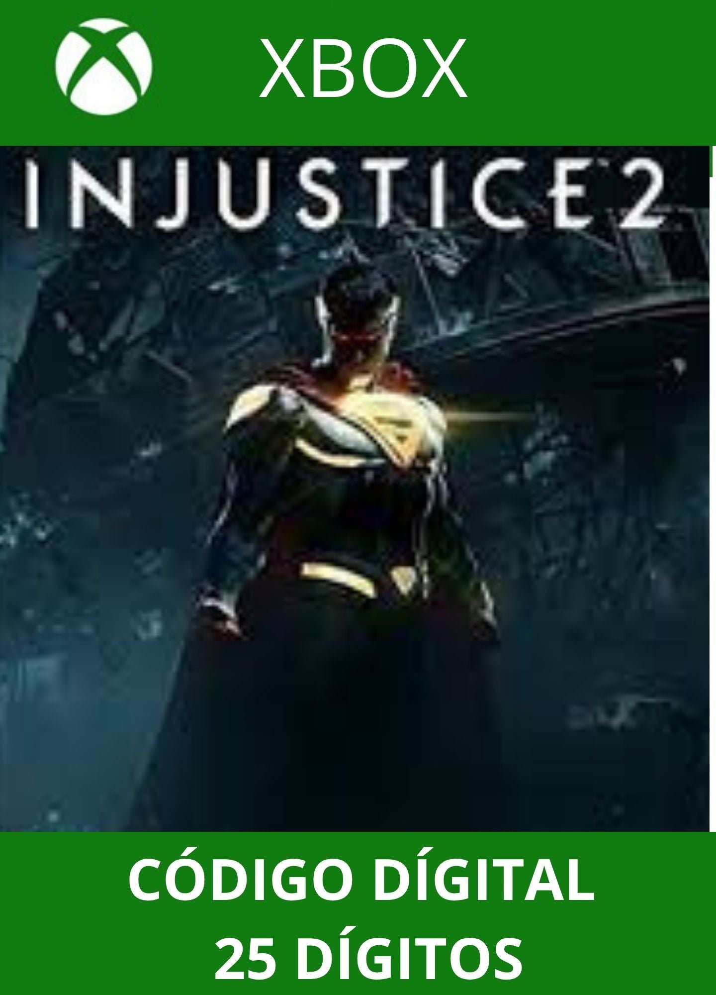 INJUSTICE 2 XBOX ONE/SERIES Código 25 Digítos
