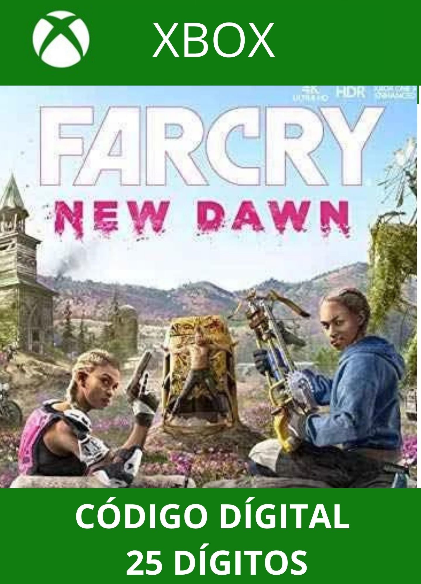 FAR CRY NEW DAWN DELUX XBOX ONE/SERIES Código 25 Digítos
