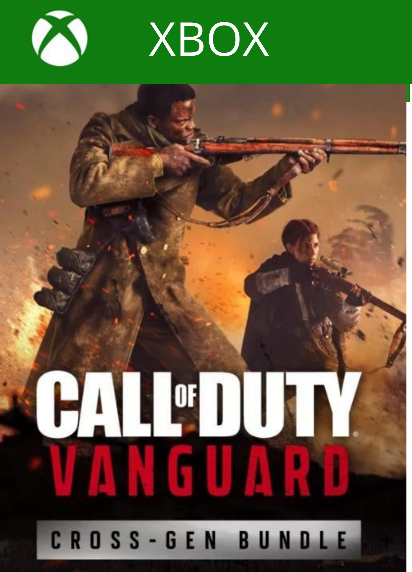 Call Of Duty: Vanguard Pacote Multigeração Xbox One/Series Mídia Digital