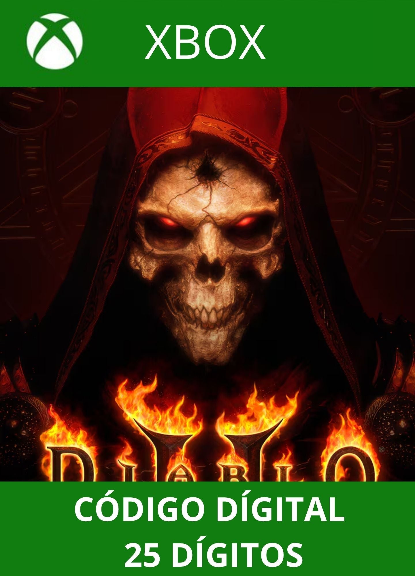 Diablo II Resurrected XBOX ONE/SERIES Código 25 Digítos