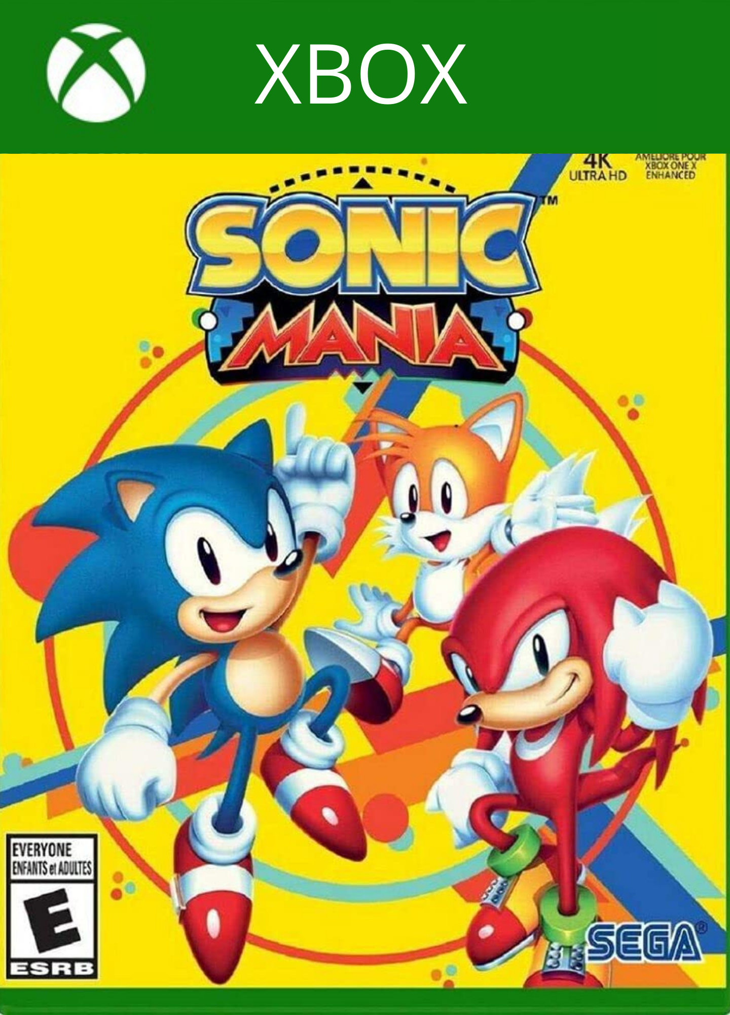 Sonic Mania Xbox One/Series Mídia Digital