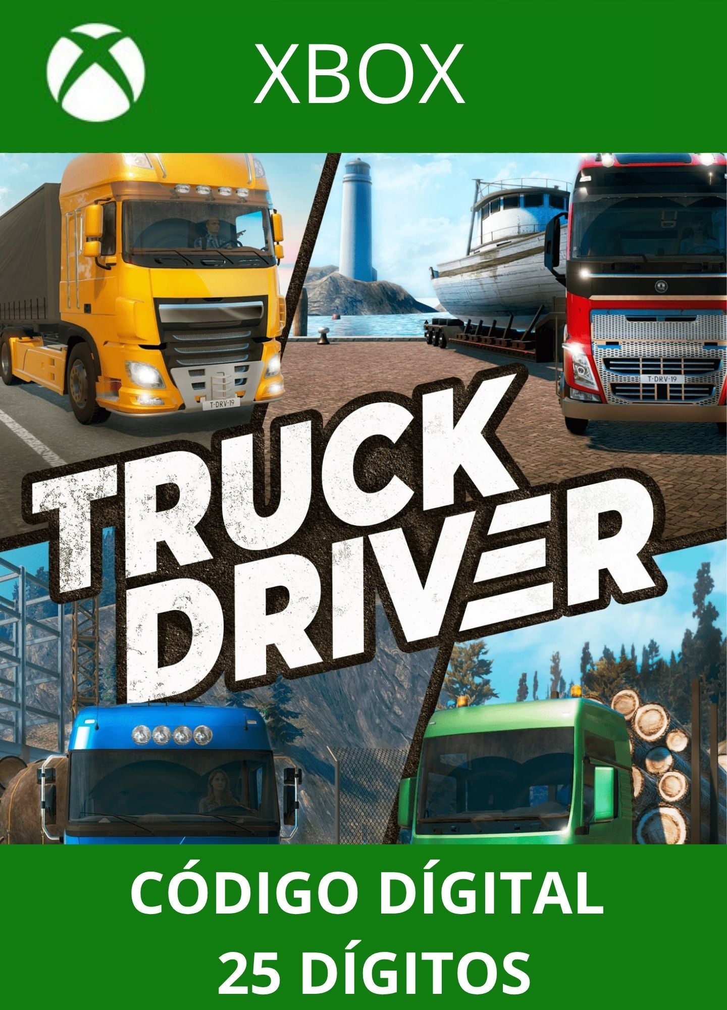 TRUCK DRIVER XBOX ONE/SERIES Código 25 Digítos