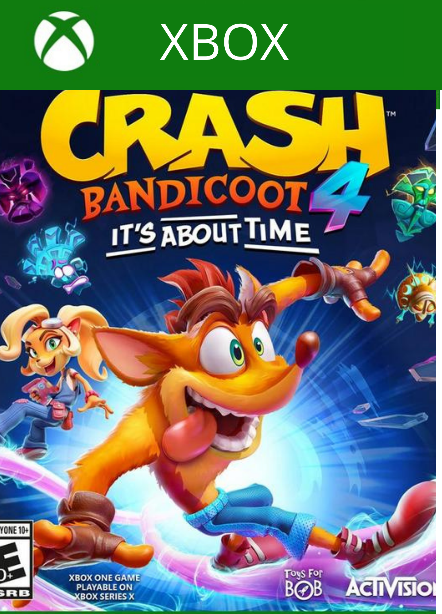Crash Bandicoot 4: It'S About Time Xbox One/Series Mídia Digital