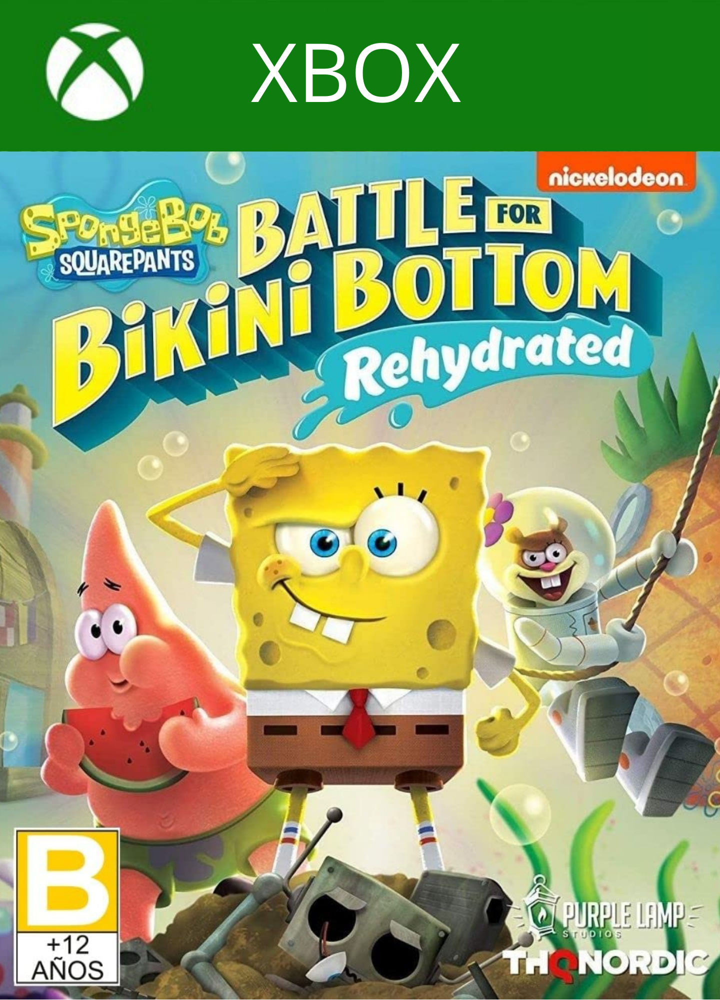 Bob Esponja Calça Quadrada: Battle For Bikini Bottom Xbox One/Series Mídia Digital