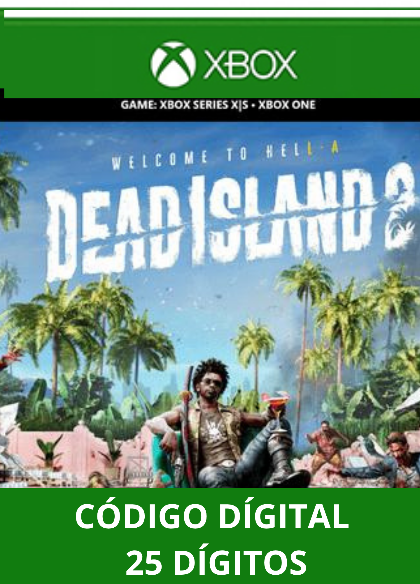Dead Island 2 XBOX ONE/SERIES Código 25 Digítos