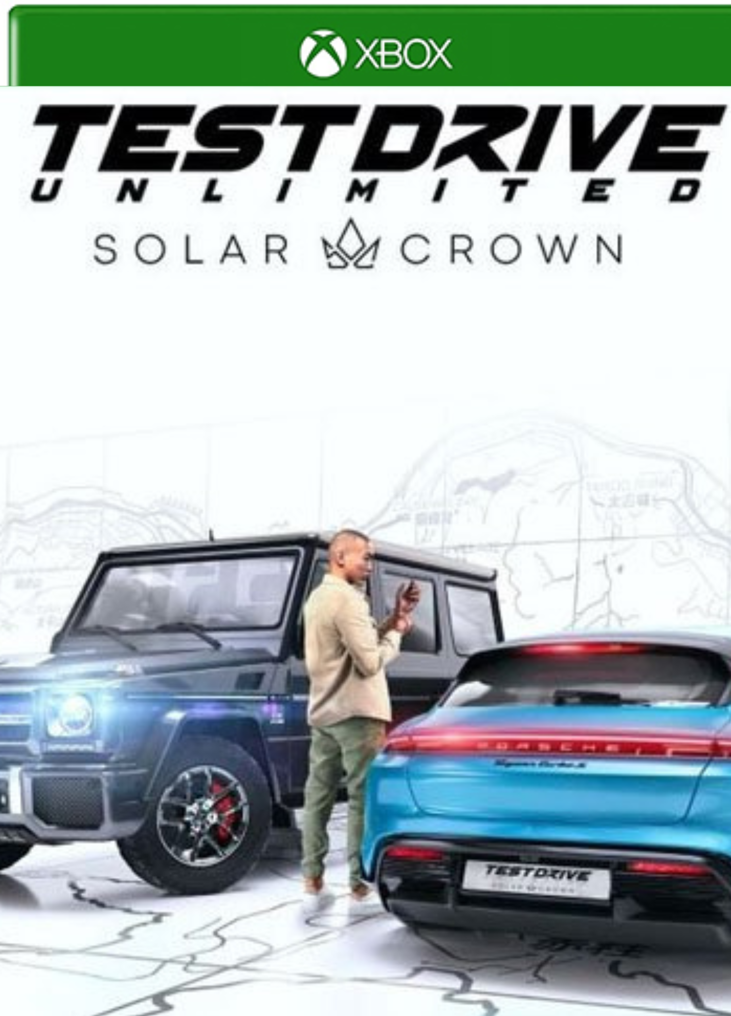 Test Drive Unlimited Solar Crown XBOX SERIES Código 25 Digítos