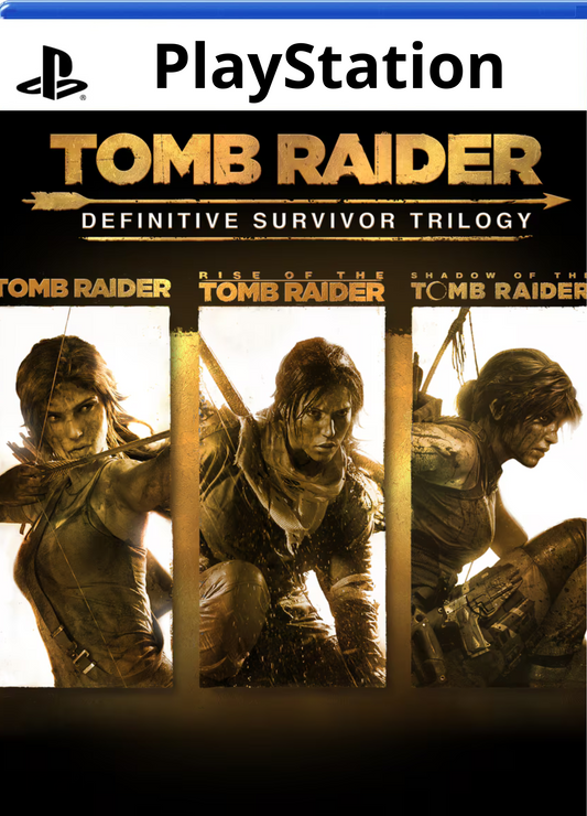 Tomb Raider: Definitive Survivor Trilogy Ps4/PS5 Mídia Digital