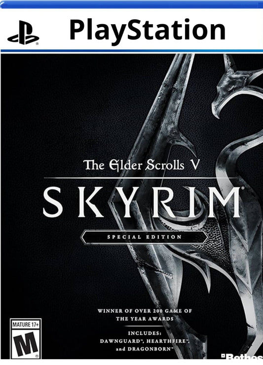 The Elder Scrolls V: Skyrim Special Edition PS4/PS5 Mídia Digital