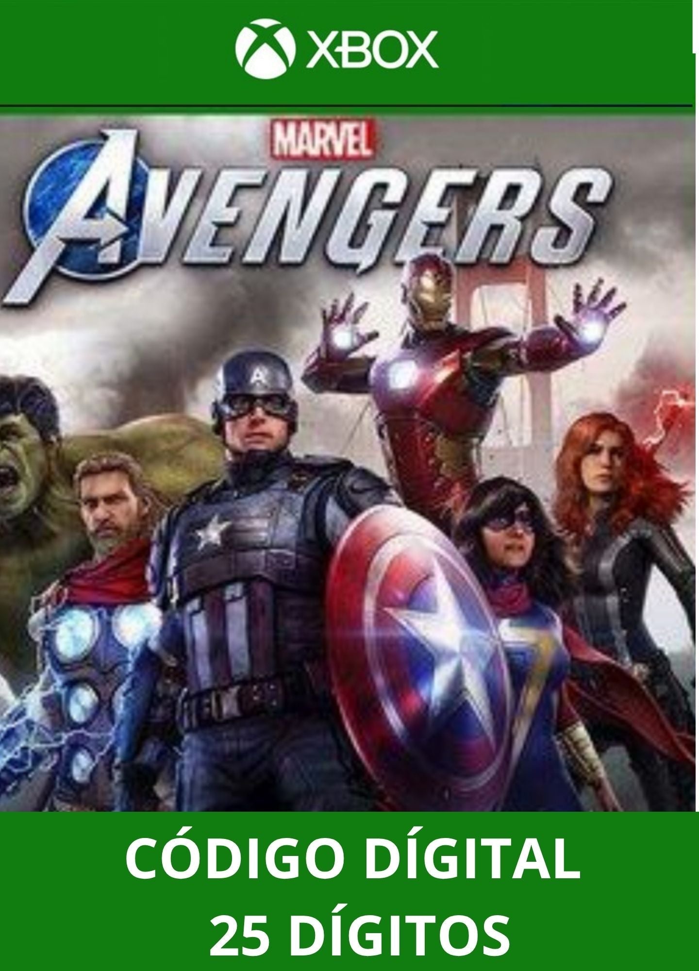 Marvel's Avengers XBOX ONE/SERIES Código 25 Digítos