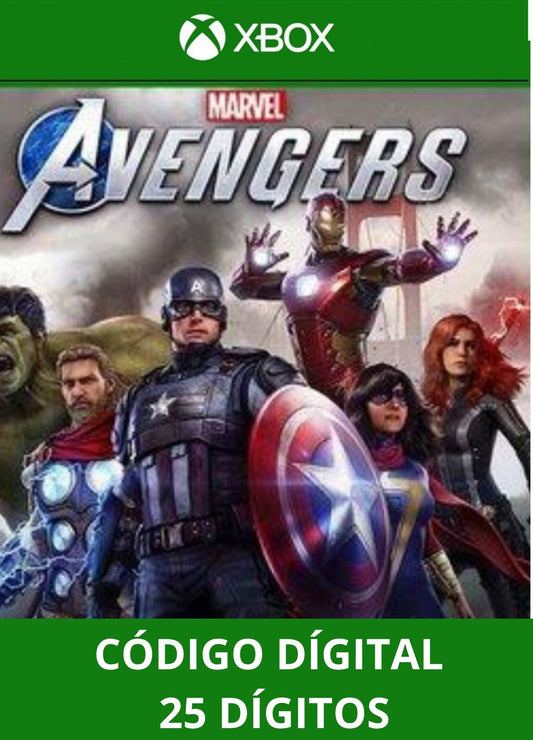 Marvel's Avengers XBOX ONE/SERIES Código 25 Digítos