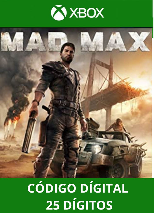 Mad Max - XBOX ONE/SERIES Código 25 Digítos