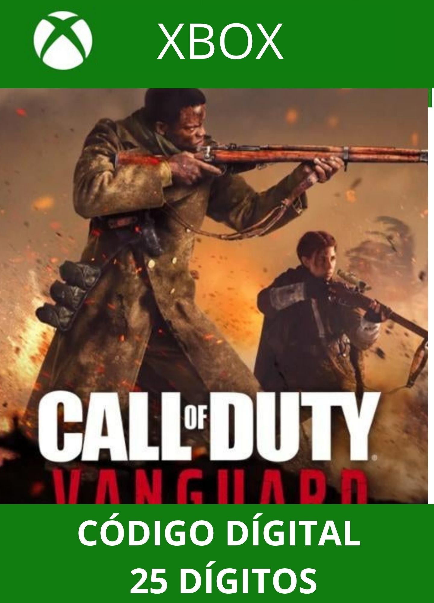 Call of Duty: Vanguard XBOX ONE/SERIES Código 25 Digítos