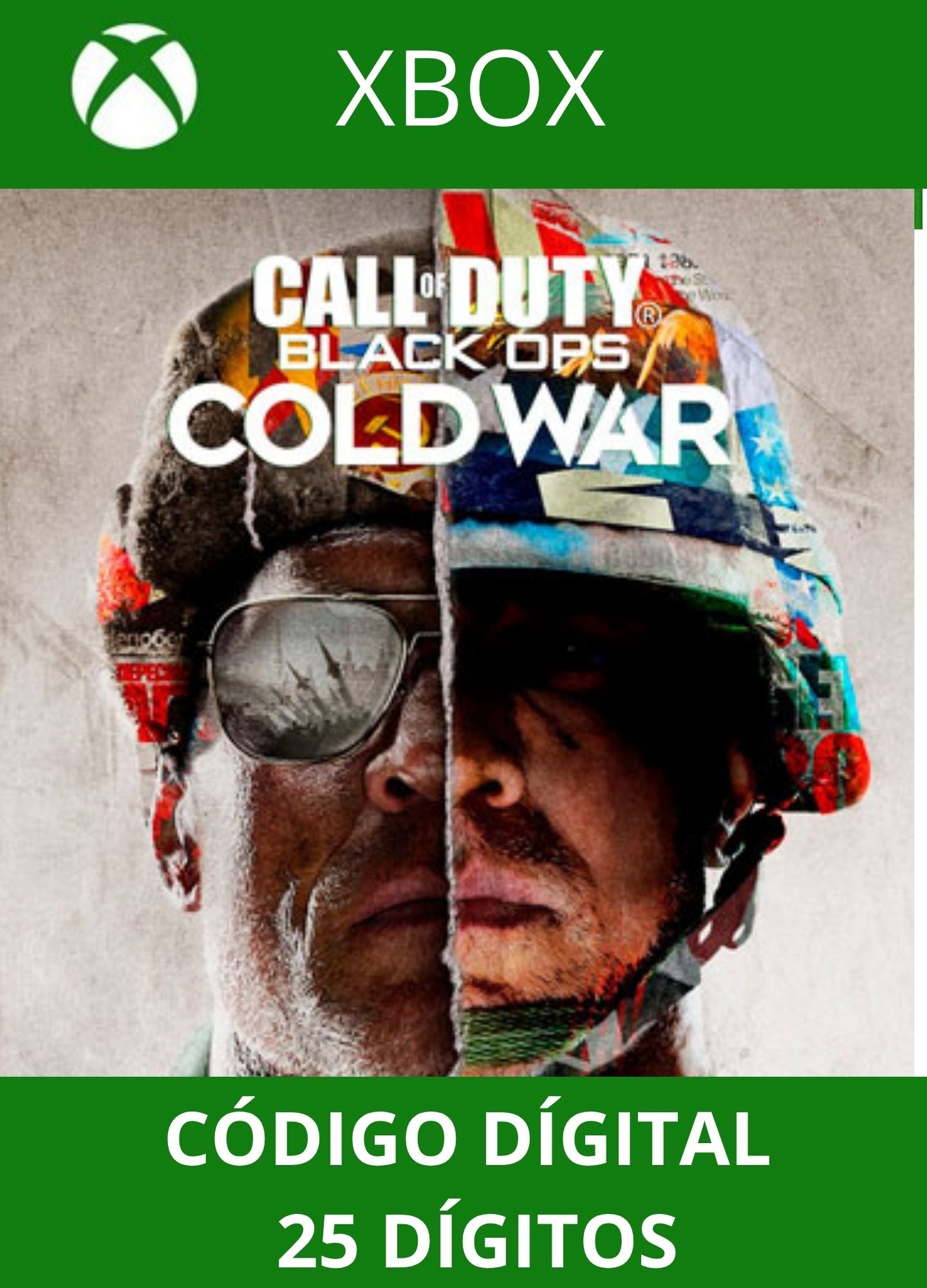 Call of Duty®: Black Ops Cold War XBOX ONE/SERIES Código 25 Digítos