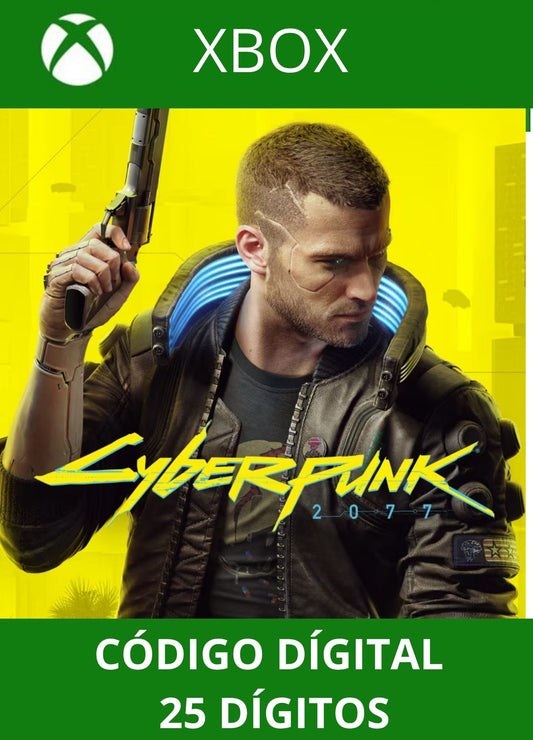 Cyberpunk 2077 XBOX ONE/SERIES Código 25 Digítos
