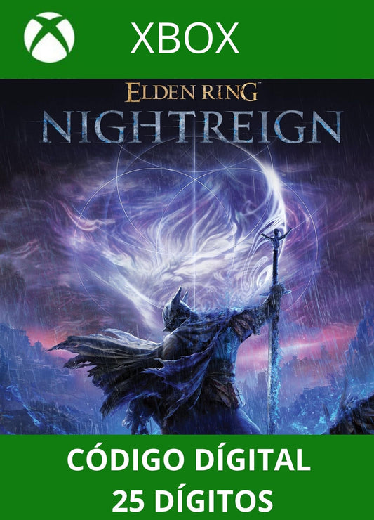 ELDEN RING NIGHTREIGN XBOX ONE/SERIES Código 25 Digítos