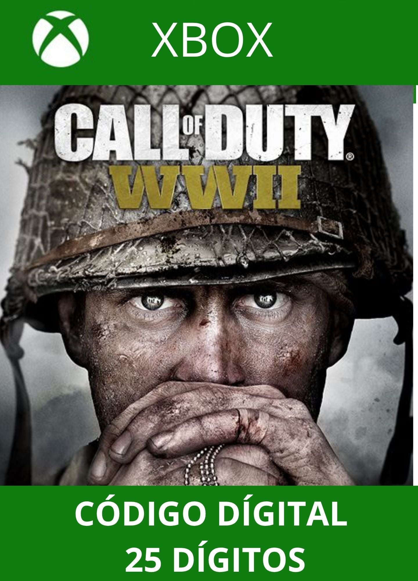 Call of Duty ww 2 XBOX ONE/SERIES Código 25 Digítos