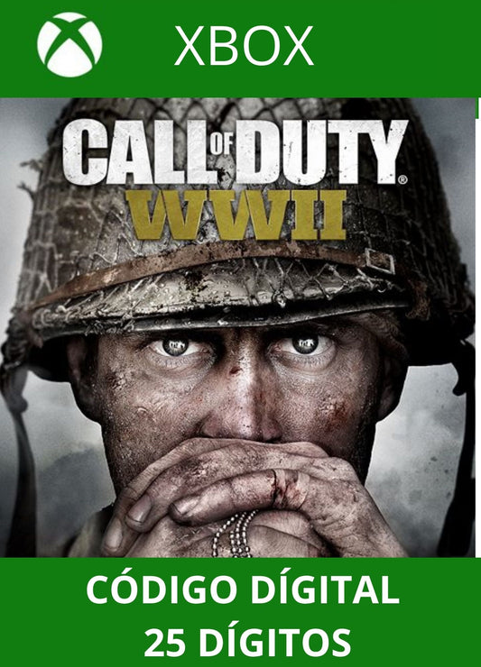 Call of Duty ww 2 XBOX ONE/SERIES Código 25 Digítos