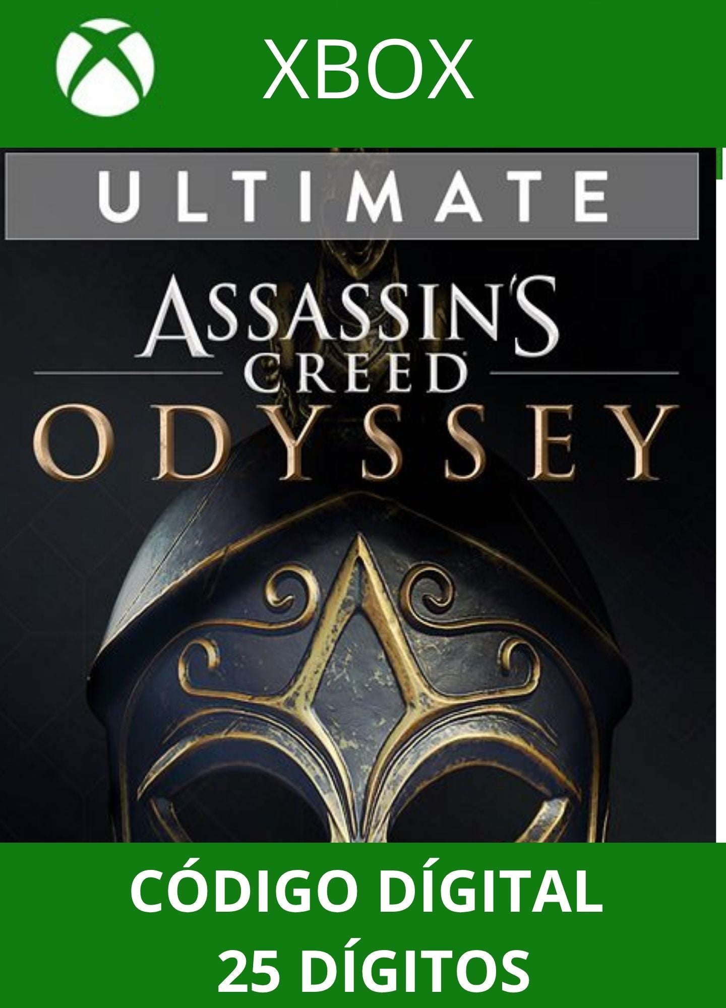 ASSASSINS CREED ODYSSEY XBOX ONE/SERIES Código 25 Digítos