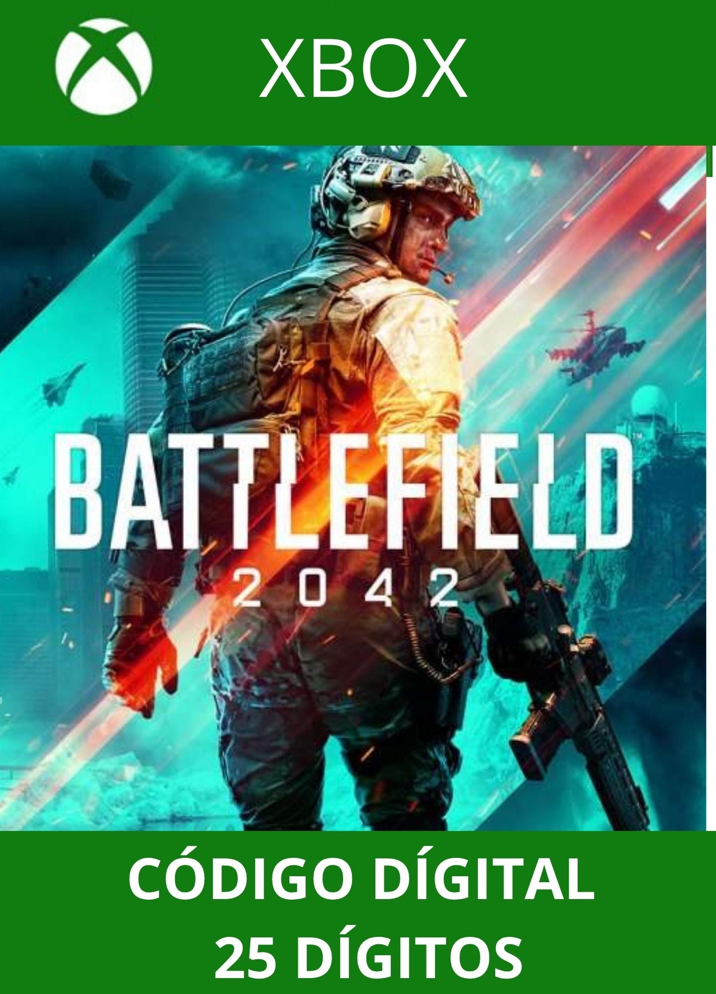 Battlefield(TM) 2042 XBOX SERIES Código 25 Digítos