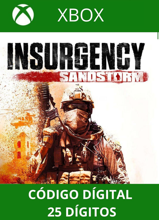 Insurgency: Sandstorm XBOX ONE/SERIES Código 25 Digítos