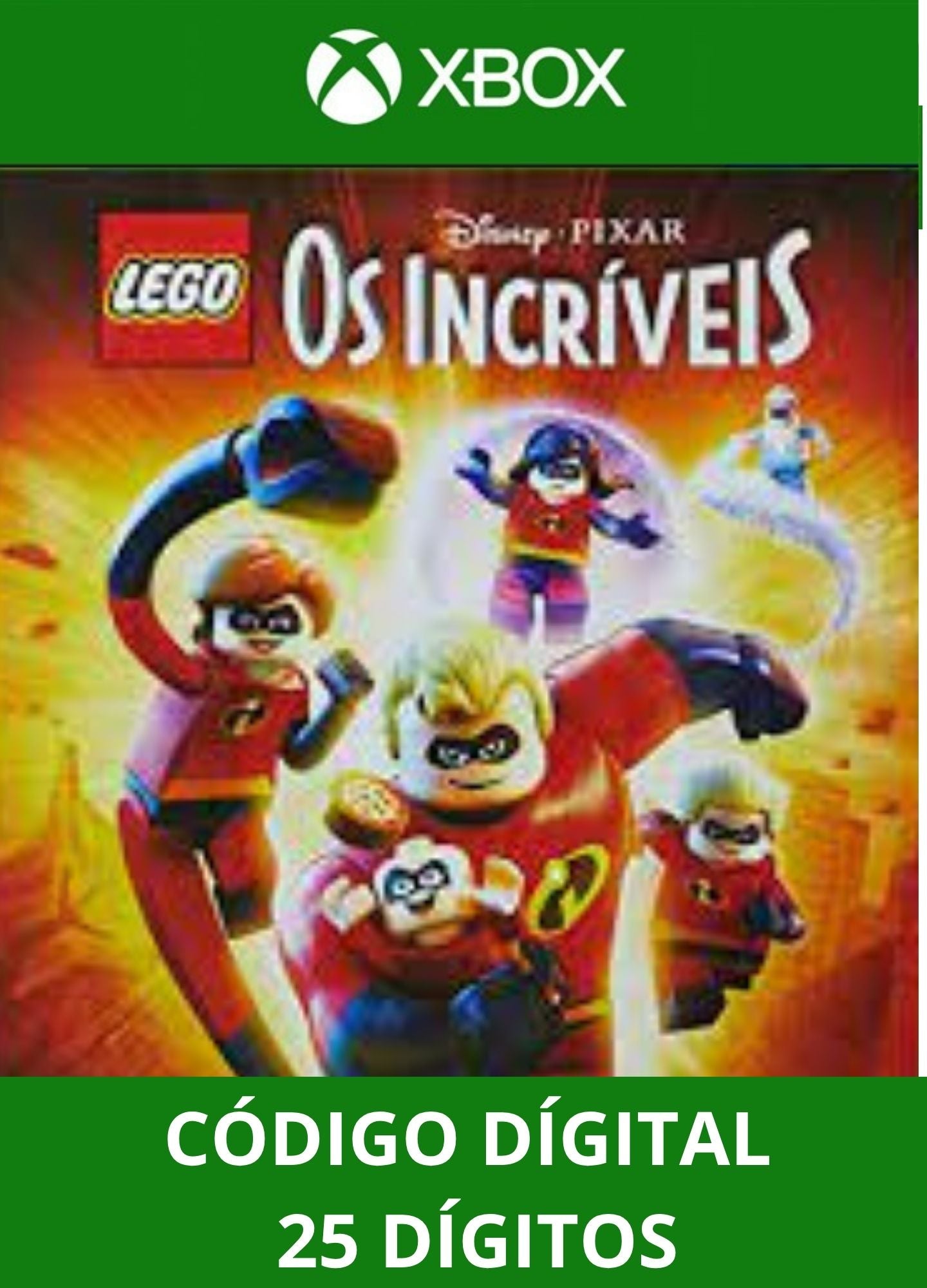 LEGO® Os Incríveis XBOX ONE/SERIES Código 25 Digítos