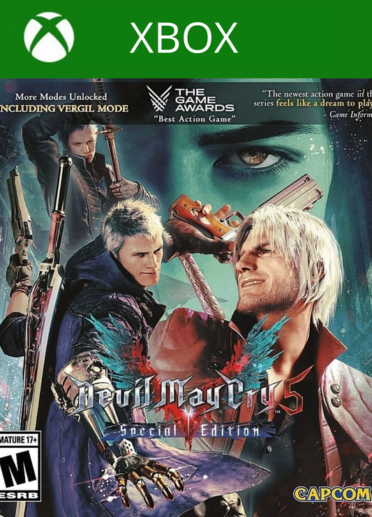 Devil May Cry 5 Special Edição Xbox Series Mídia Digital