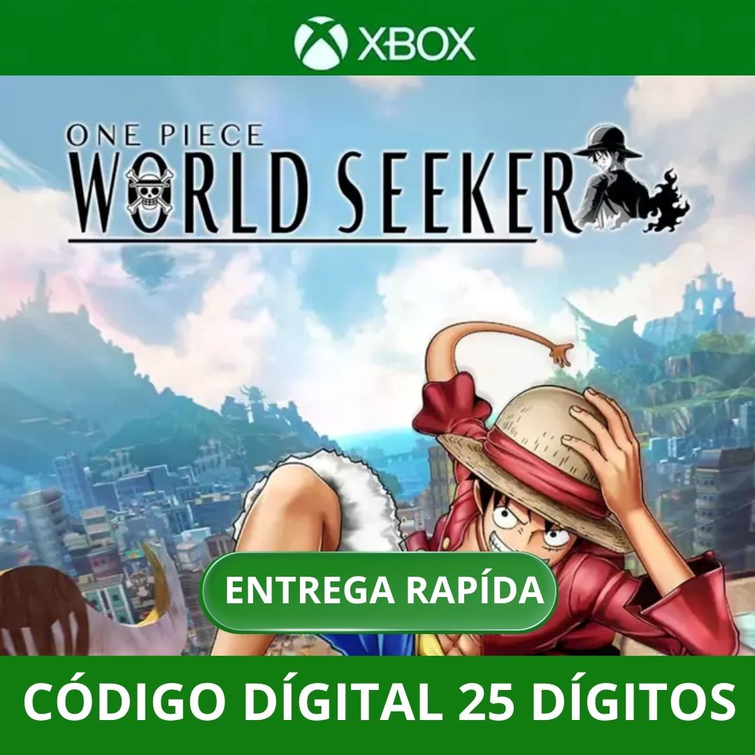 ONE PIECE World Seeker Edição Deluxe - XBOX ONE/SERIES Código 25 Digítos