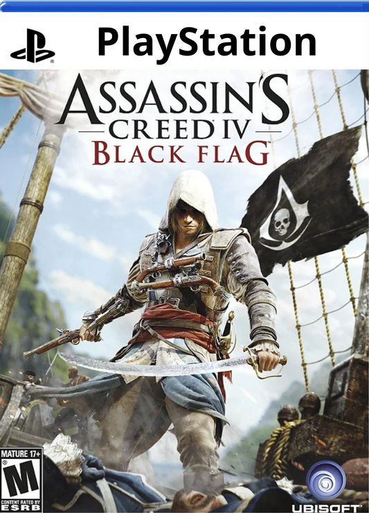 Assassin’s Creed IV Black Flag PS4/PS5 Mídia Digital