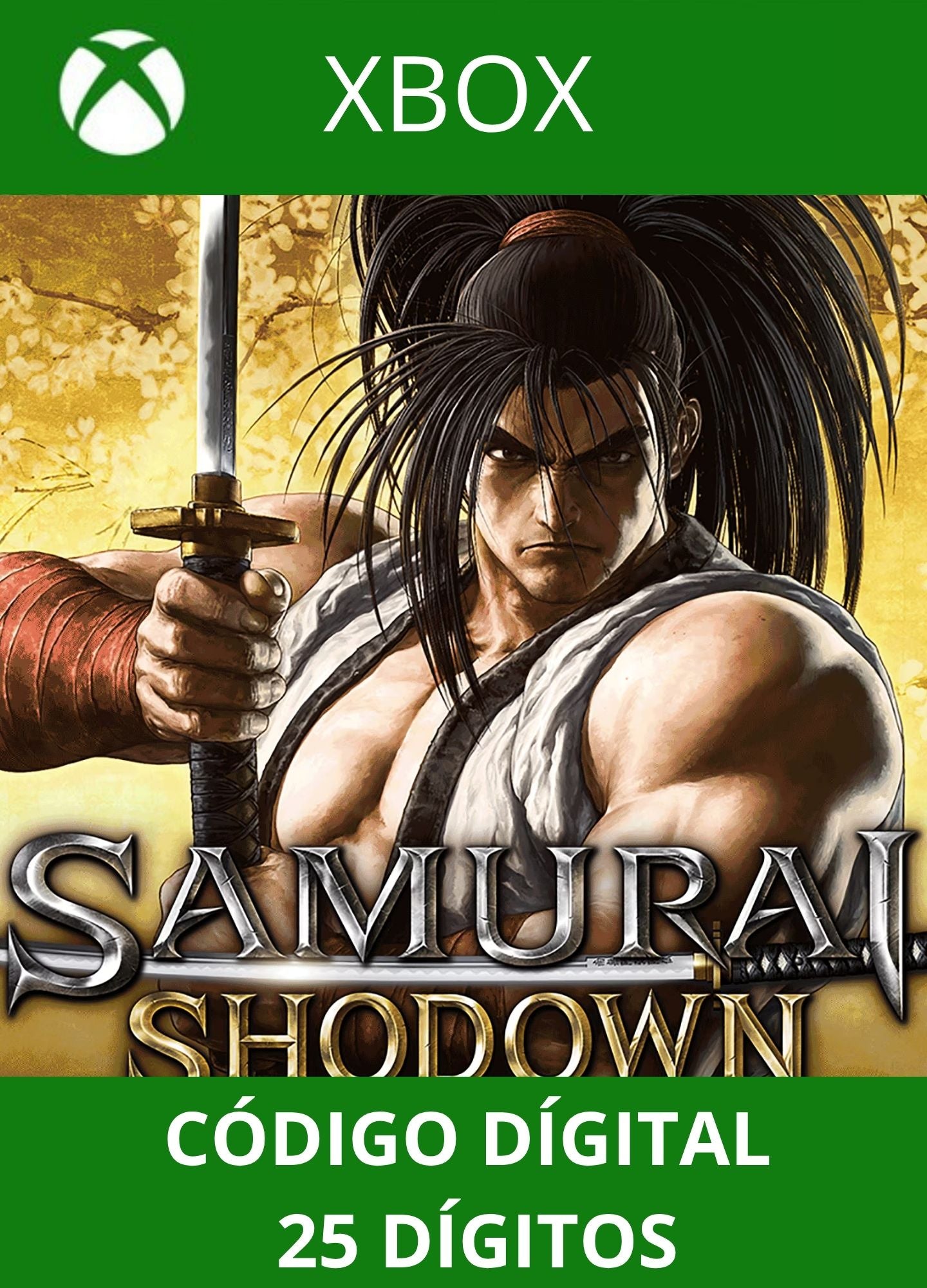 SAMURAI SHODOWN XBOX ONE/SERIES Código 25 Digítos