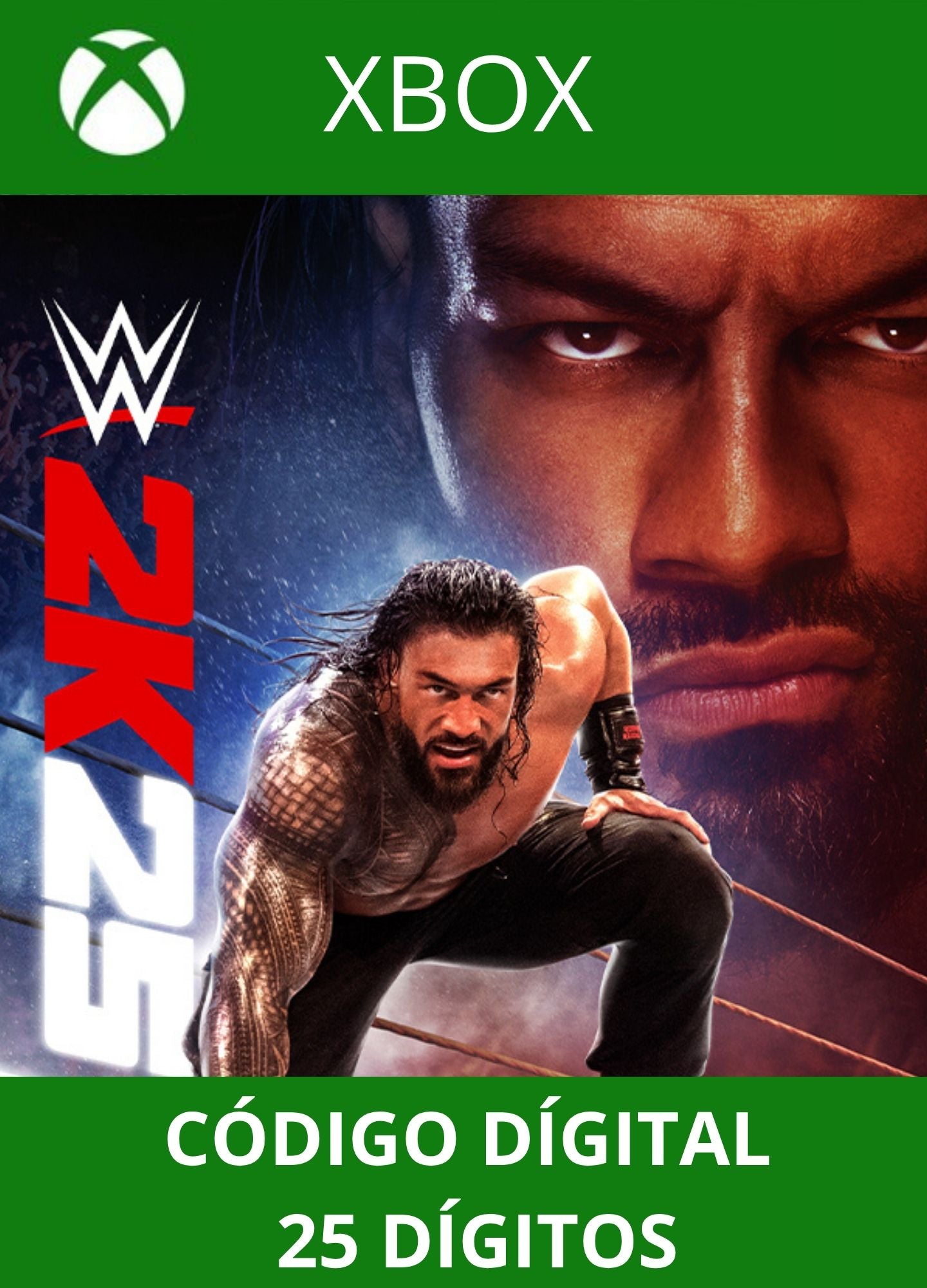 WWE 2K25 XBOX ONE/SERIES Código 25 Digítos