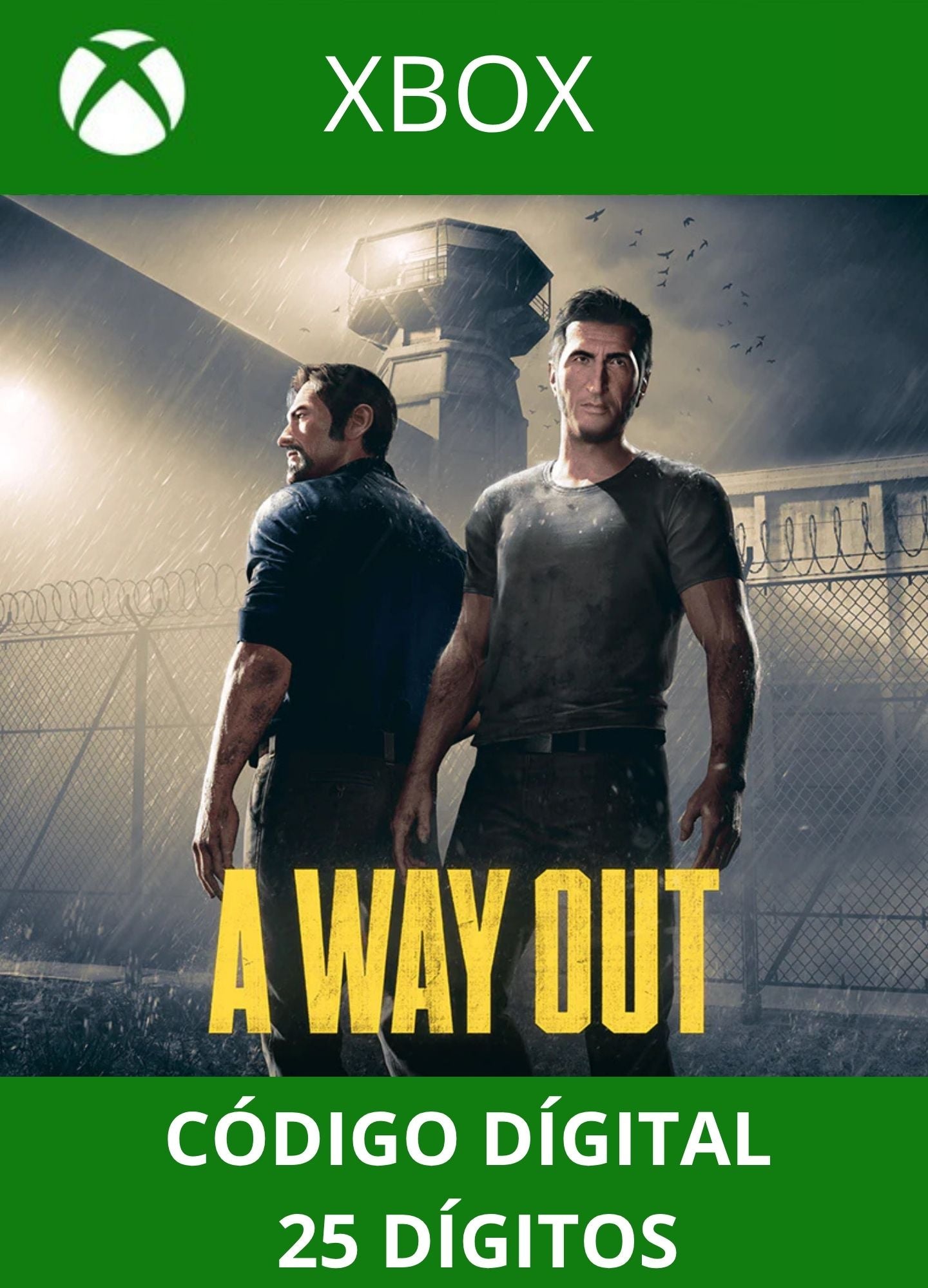 A way out - XBOX ONE/SERIES Código 25 Digítos