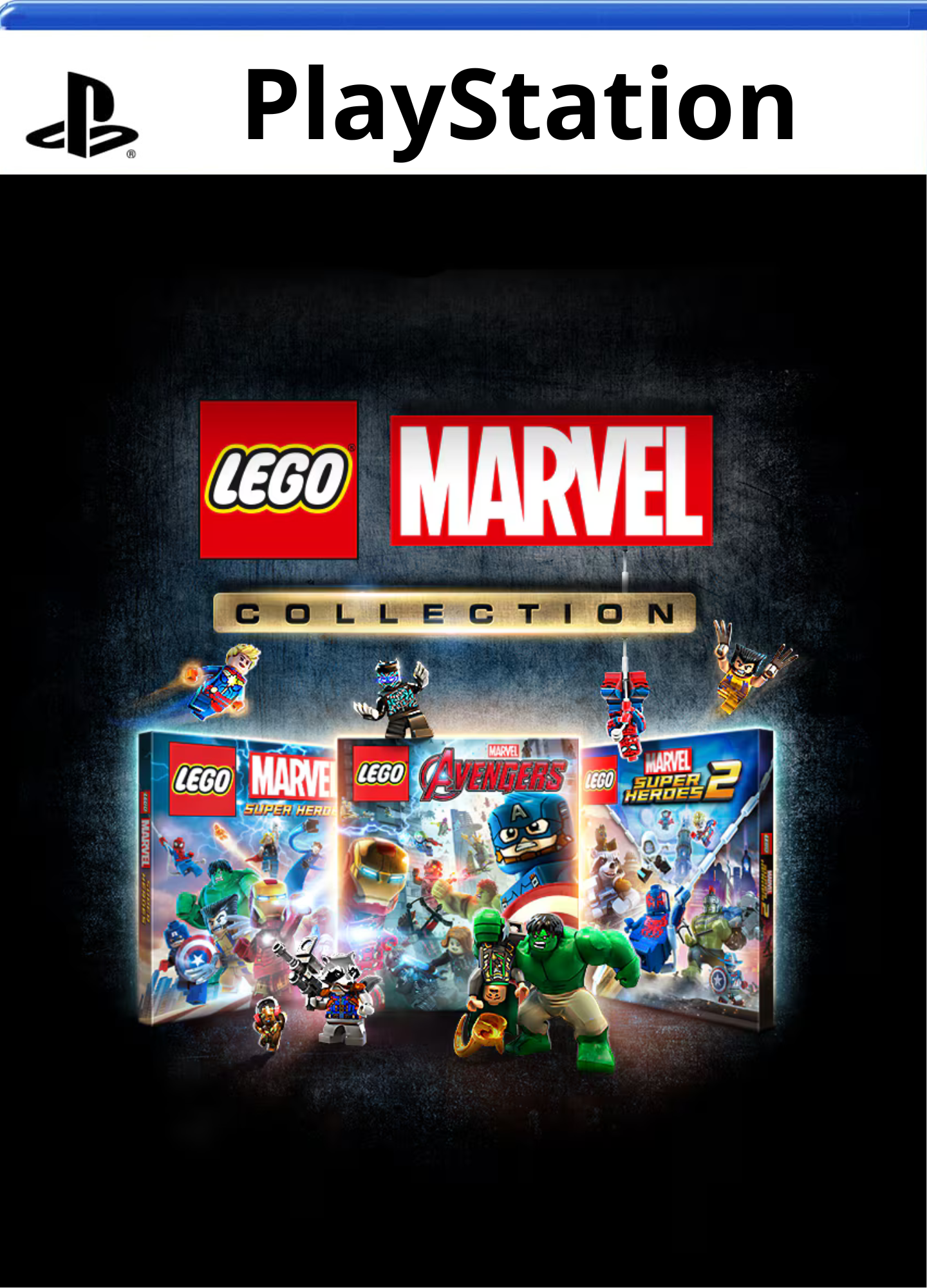 Coleção LEGO Marvel PS4/PS5 Mídia Digital