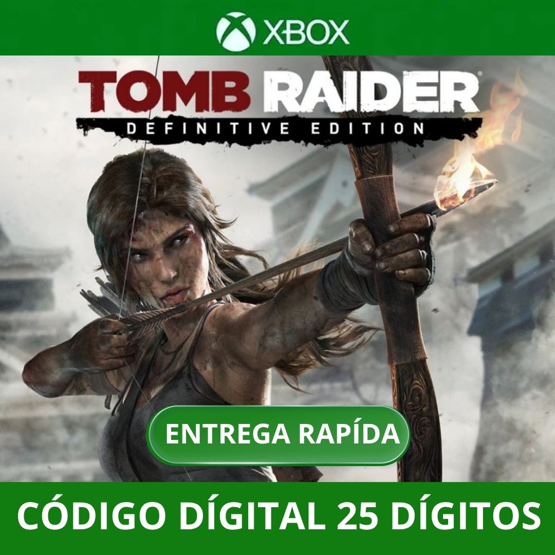 TOMB RAIDER DEFINITIVE EDITION XBOX ONE/SERIES Código 25 Digítos