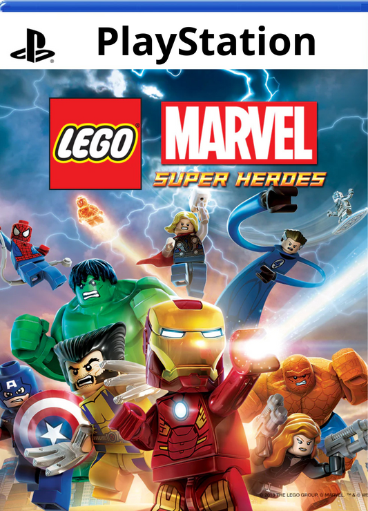 LEGO Marvel Super Heroes PS4/PS5 Mídia Digital