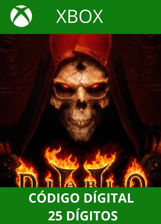Diablo II Resurrected XBOX ONE/SERIES Código 25 Digítos