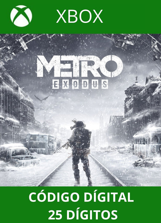 Metro Enxodus XBOX ONE/SERIES Código 25 Digítos