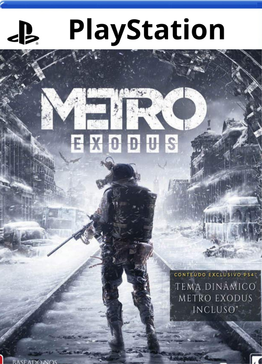 Metro Exodus PS4/PS5 Mídia Digital