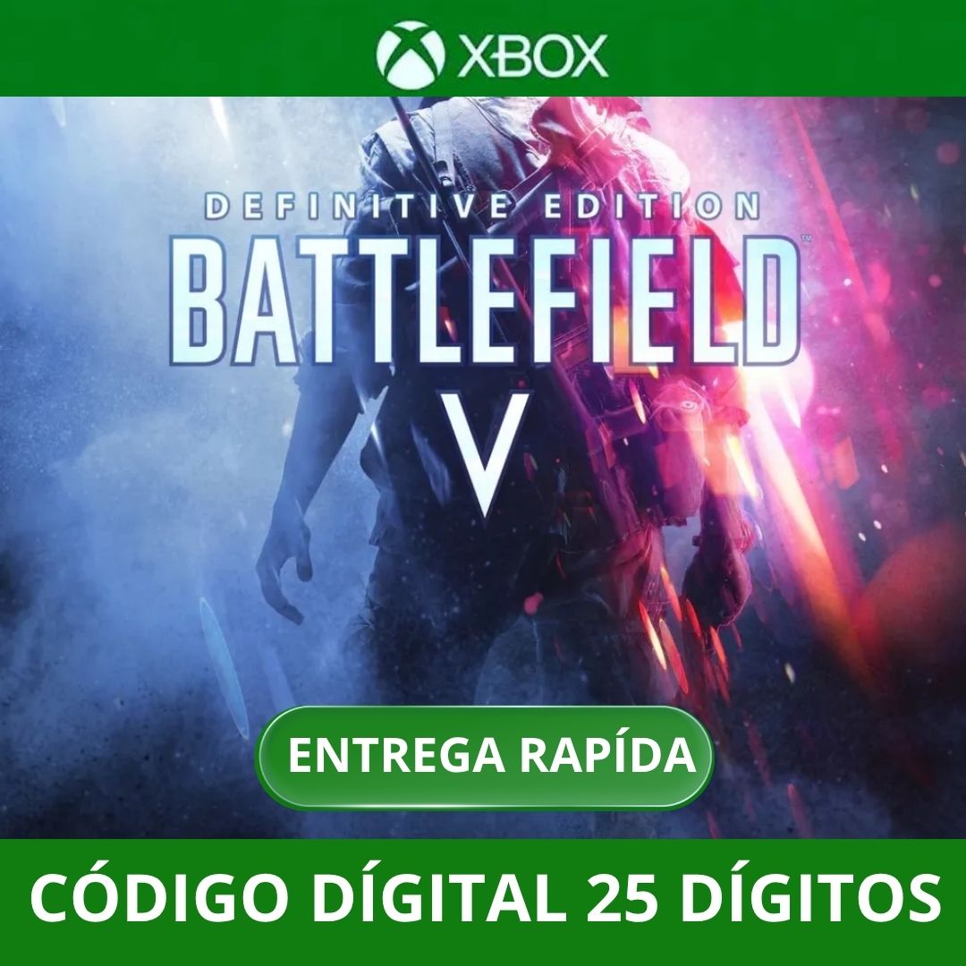 BATTLEFIELD 5 XBOX ONE/SERIES Código 25 Digítos