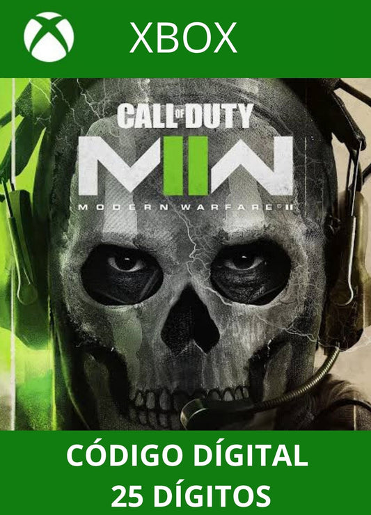 CALL OF DUTY MODERN WARFARE 2 XBOX ONE/SERIES Código 25 Digítos