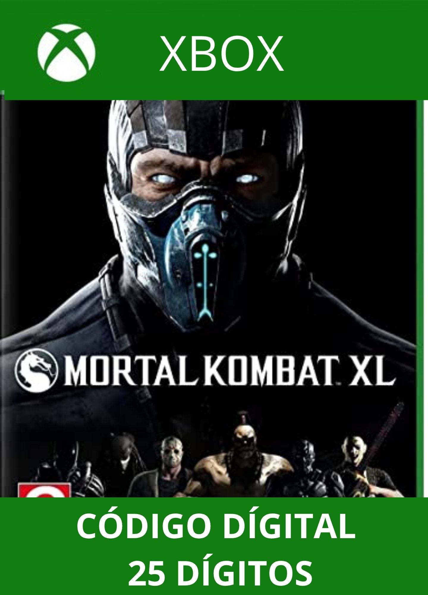 Mortal Kombat XL XBOX ONE/SERIES Código 25 Digítos