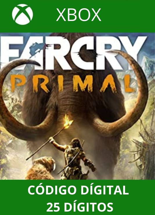 Far Cry Primal XBOX ONE/SERIES Código 25 Digítos