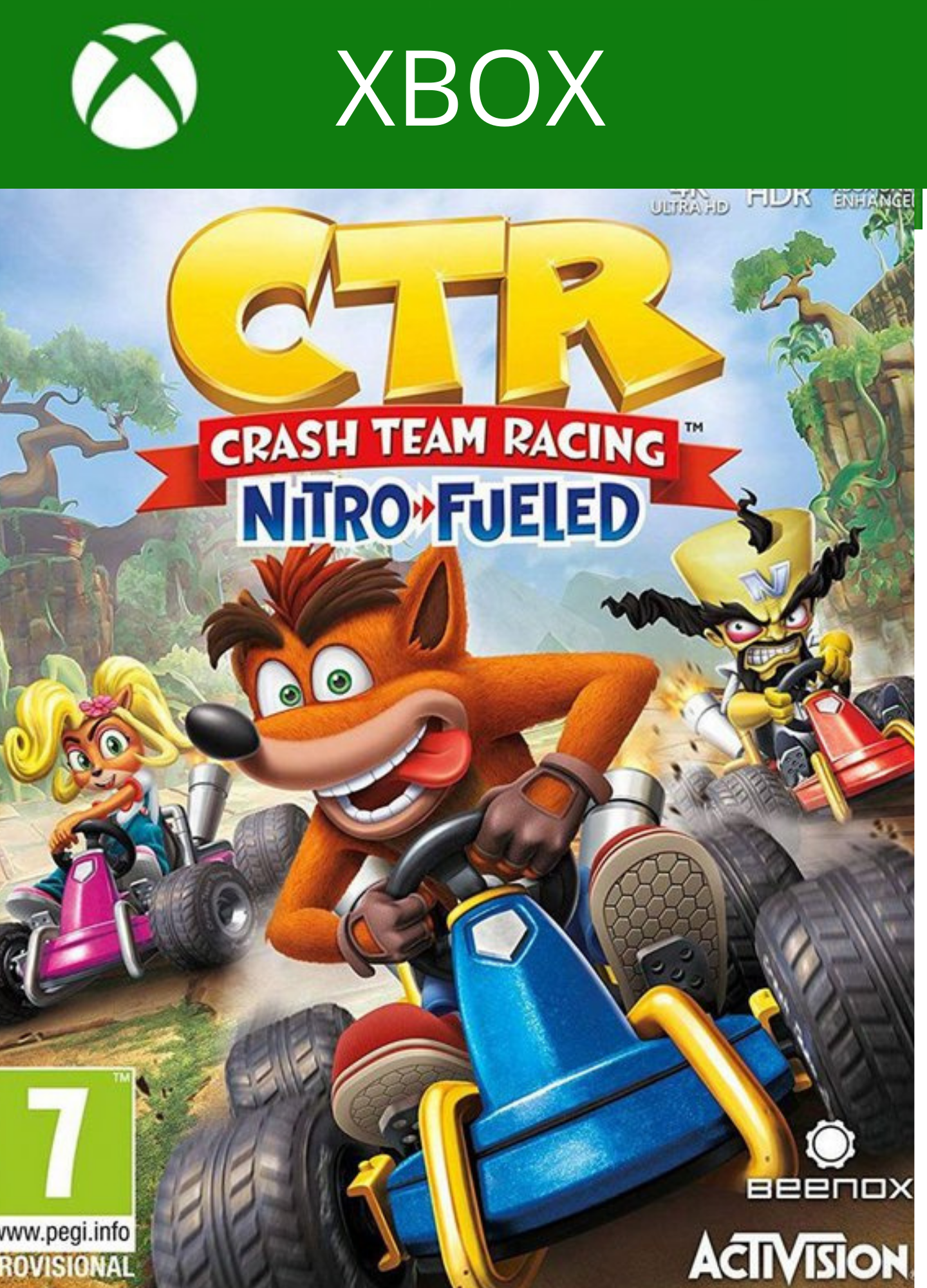 Crash Team Racing Nitro Fueled Xbox One/Series Mídia Digital